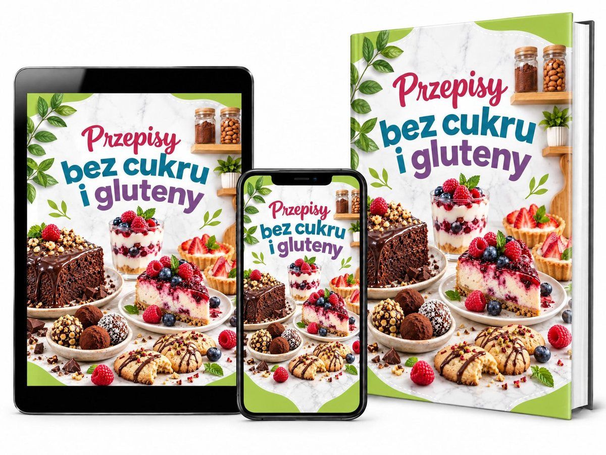 E-book i aplikacja Przepisy bez cukru i glutenu